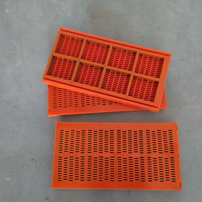 Máquina de peneiração de areia linear Painel de tela de poliuretano Dewatering Shaker Vibrating Screen