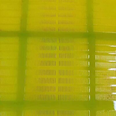 Tela de Peneira de Poliuretano Amarelo de 40mm para Mineração com Diâmetro de Fio de 1.5mm e Alta Resistência à Abrasão