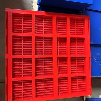 Tapete de tela de poliuretano de 30 mm de espessura para triagem de carvão de mineração