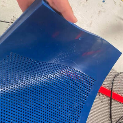 Painel de Tela PU Flip-Flop Dureza 60 Shore Largura 1m para Processamento de Carvão de Alta Umidade