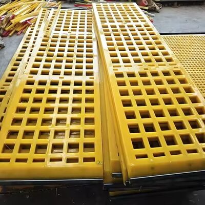 Painel de Tela de Poliuretano de 30mm de Espessura e Alta Resistência ao Desgaste para Processamento de Minério de Zinco