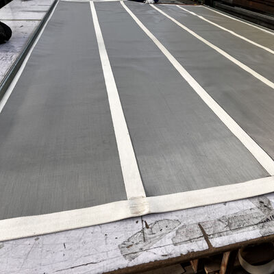 Tela de aço inoxidável customizável Mesh Mat For Vibrating do furo quadrado