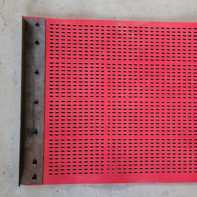 Tapete de tela autolimpante anti-bloqueio de borracha tailandesa de 6 mm de espessura para telas vibratórias