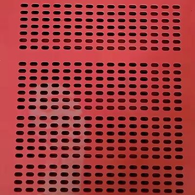 Painel de Tela de Borracha Anti-Entupimento de 1m com Furos Redondos de 4mm e Vida Útil 5x Mais Longa para Fácil Instalação com Gancho