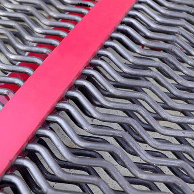 Anti-obstrução auto-limpeza malha de arame para minas de carvão de filtragem suave