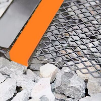 Ecrã de harpa de auto-limpeza de aço inoxidável com abertura de 4mm-25mm para filtragem de areia seca e tamanho de buraco ajustável