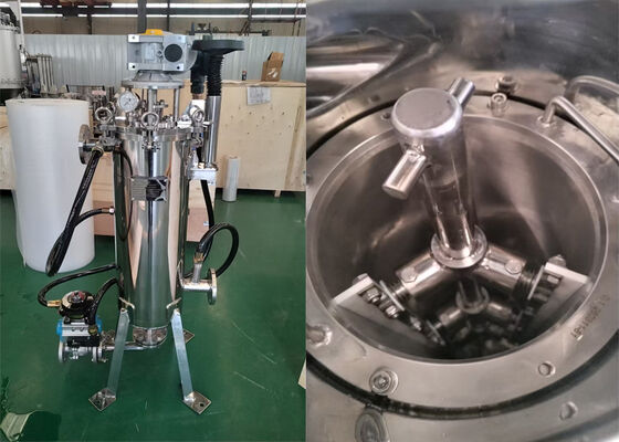 Filtro de mel viscoso de alta eficiência com sistema de autolimpeza