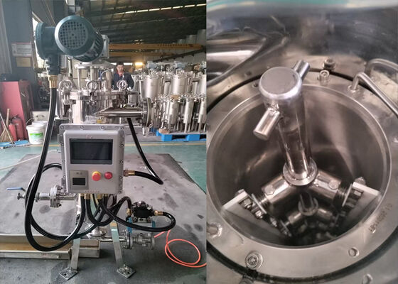 Filtros industriais de autolimpeza para soluções de tratamento cosmético