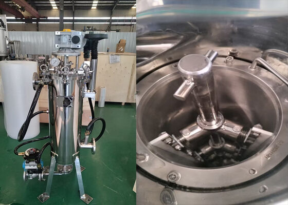 Filtros autolimpantes de alto desempenho para processamento de líquidos