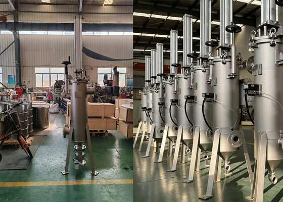 Filtro autolimpante automático tipo pneumático para indústria à prova de explosão