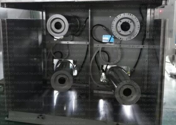 Velocidade linear máxima 5000m minmax 500m/min rolo de aquecimento por indução temperatura do rolo godet de 100 a 280 máx. 420