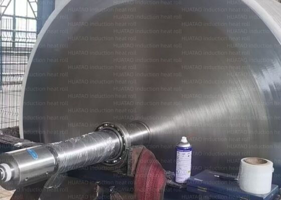 Velocidade Linear Max 1000mmin Max 1000mmin Rolo de calendário Rolo de aquecimento por indução eletromagnética Dimensão: 1000 a 1500 mm com L1000 a 3000 mm