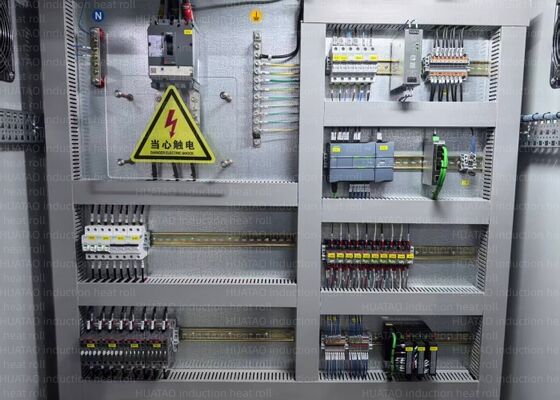 Pulverizador de cromo duro chapeamento cerâmico Teflok ou carboneto de tungstênio aquecimento por indução diferença de temperatura da superfície do rolo dentro de 1c