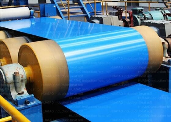 Pulverizador duro de Teflok do chapeamento de cromo cerâmico ou carboneto de tungstênio diferença de temperatura de superfície do rolo de aquecimento eletromagnético dentro do rolo de aquecimento por indução 1c