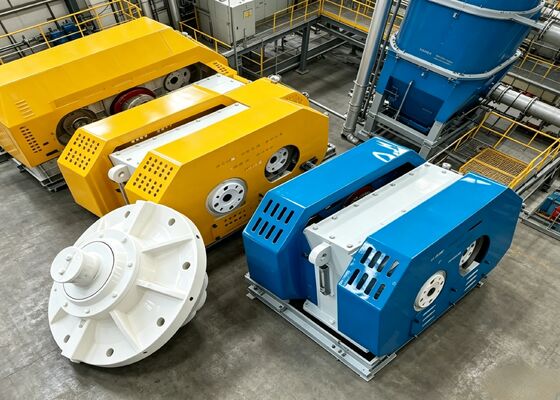 Ecrã de vibração de óleo fino Excitador de engrenagem Equipamento de mineração acionado Alta frequência de saída estável