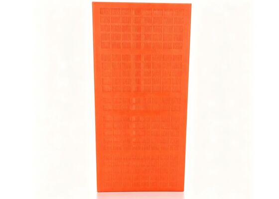 Polyurethane Dewatering Screen Mesh Placa de peneira de alta eficiência para recuperação de areia