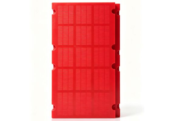 Malha de peneira de PU modular com fixações de cunha para sistemas de deck versáteis