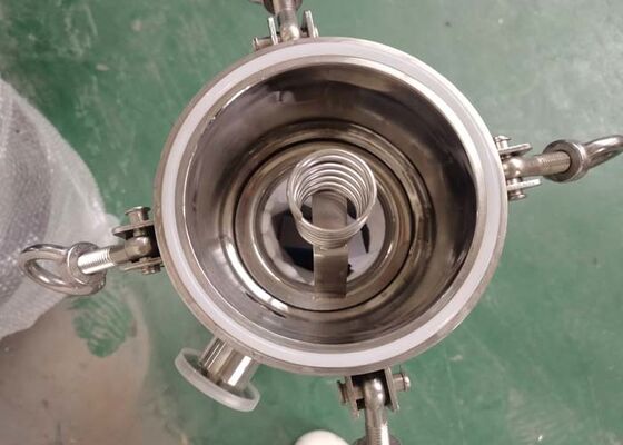 Filtro industrial de aço inoxidável de saco único para indústria de enchimento