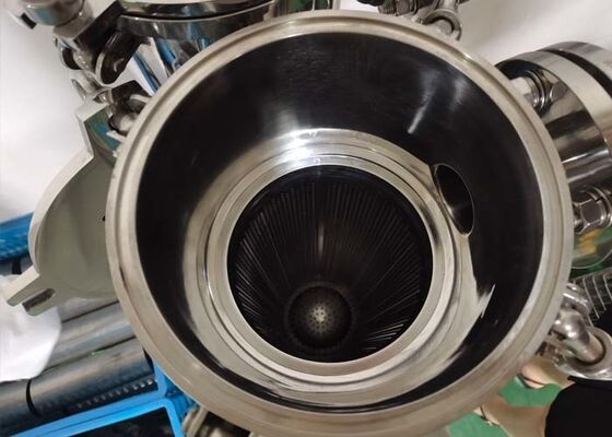 Filtro de saco único de aço inoxidável industrial para água do mar