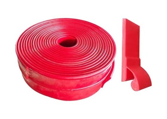 Cinturão transportador Polyurethane Skirting Board Flexível resistente ao desgaste