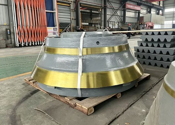 Material Mn13 para equipamento de trituração de pedras de granito e basalto