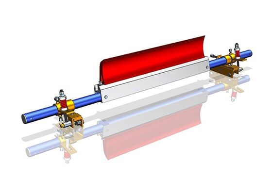 Polyurethane Cinturão transportador limpador lâmina azul Sistema de remoção de carryback eficiente