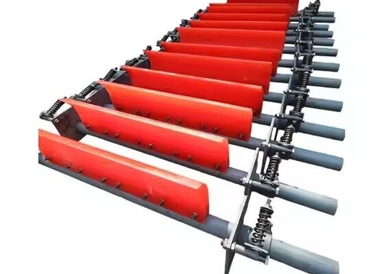 Cinturão transportador limpador secundário PU Blade Design de baixa fricção resistência ao desgaste