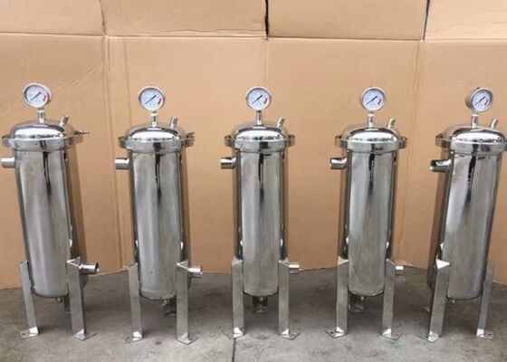 1-45M3 /H Casas de filtro de saco único para filtração eficiente