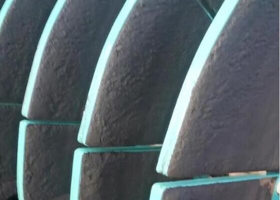 Placa de filtragem cerâmica, desempenho de filtragem fina, meios de filtragem não deformáveis