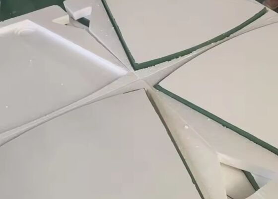 Placa de filtro cerâmica Separação de líquidos sólidos de alta precisão Aplicação industrial