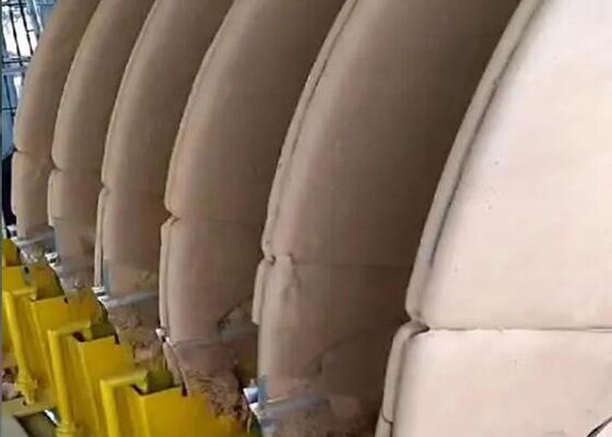 Aplicações de mineração de placas de filtro de cerâmica Sistema de desaguamento de concentrado de cobre e ouro