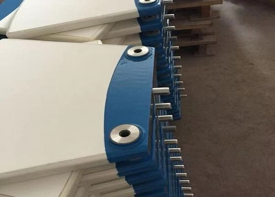 Placa de filtro de vácuo de cerâmica de poro fino 0,1 micron Filtração de mineração de alta eficiência
