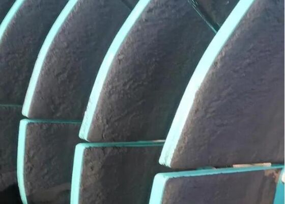 Placa de filtro cerâmica microporous Material corindão branco Alta precisão uso sólido líquido