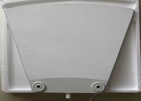 Placa de filtro de vácuo cerâmica Material de alta resistência Al2O3 0,5 Micron Filtração Uso industrial