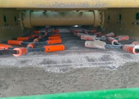 Rodas de desobstrução de alta resistência para equipamentos de processamento de minério