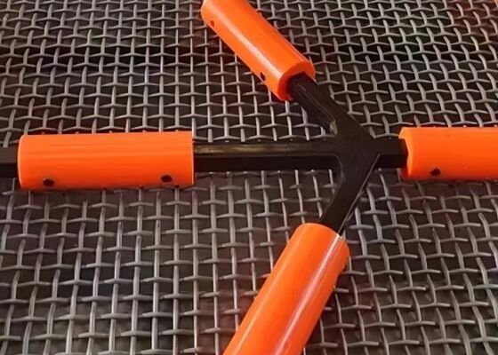 Rodas de desobstrução de alto desempenho para sistemas de tela vibratória
