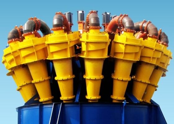 Hidrociclone de plástico de qualidade alimentar com revestimento de PU resistente ao desgaste para separação centrífuga eficiente na mineração