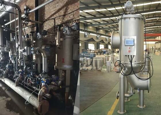 Self cleaning Backwashing Filters for Water Treatment