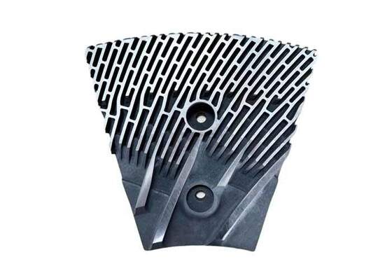 33 mm-42 mm espessura segmentos de refinador para MDF refinador desfibrilador