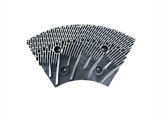 Segmentos de refinador de espessura de 30 mm com dureza 63HRC para desfibrador de refinador MDF/HDF