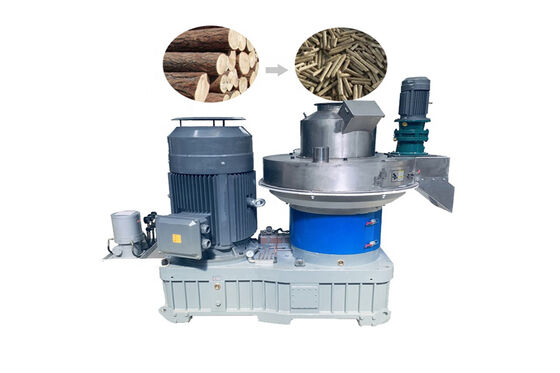 Pressão hidráulica de briquete de 22 kW 250-350 kg/h para cascas de arroz