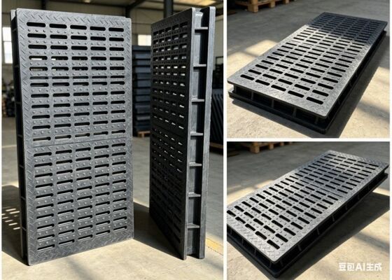 Painel de tela de borracha modular para aplicações de processamento de minerais