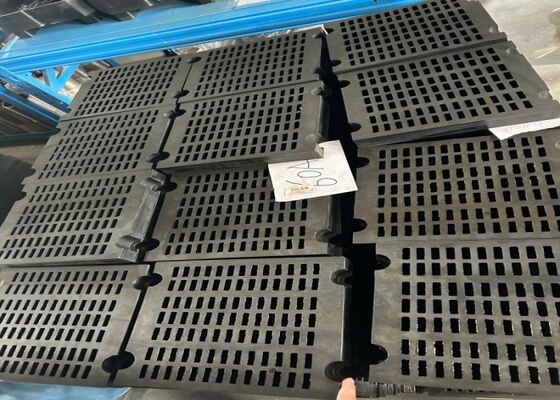 Equipamento de mineração Deck de tela de borracha com vida útil de desgaste prolongada