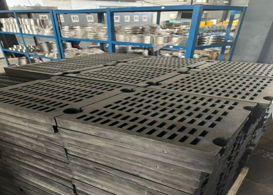 Sistema de triagem modular de borracha para máquinas de triagem vibratória
