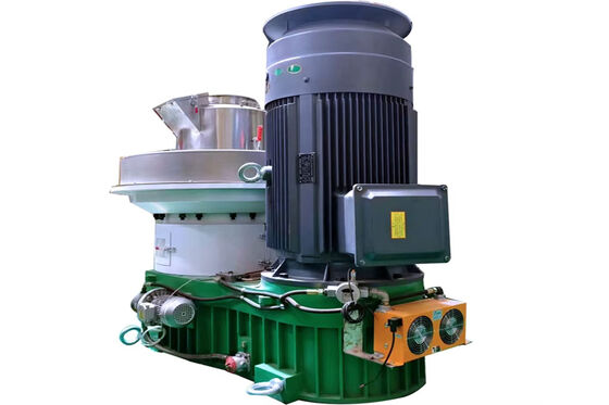 Máquina hidráulica de biocombustível sólido para reciclagem de folhas de madeira