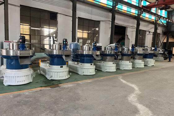 Prensa briquetadeira hidráulica de 2200 mm de comprimento para uso em fábrica