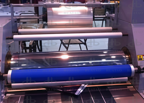 Rolo de aquecimento por indução refrigerado a água isolado cerâmico para impressão térmica e laminação de pré-revestimento