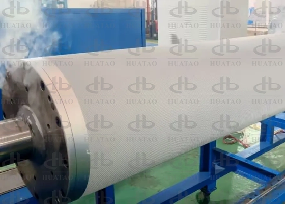 Rolo de aquecimento por indução fabricado em tamanho personalizado para filtro de PTFE e formação eletrônica a quente
