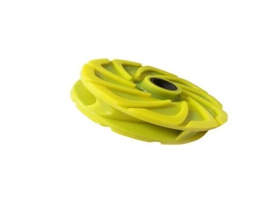 Rotor e estator de flotação de poliuretano para plantas de processamento mineral
