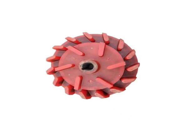 Rotor e estator resistentes à abrasão para células de flutuação de mineração